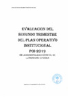 Vista preliminar de documento Informe de Evaluación de Implementación del POI 2019 - Segundo Trimestre