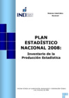 Vista preliminar de documento Plan Estadístico Nacional 2008.pdf