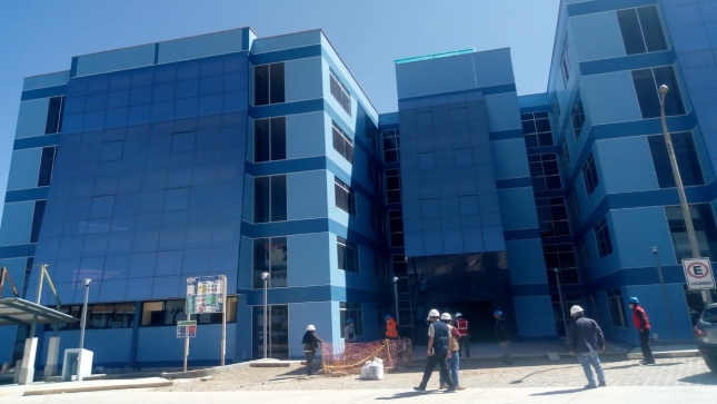Auditores de la Contraloría inspeccionaron la obra de la Facultad de Ciencias Agrarias de la Universidad Nacional Santiago Antúnez de Mayolo (UNASAM)