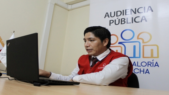 Personal de la Contraloría General recibirán alertas y denuncias ciudadanas sobre el presunto uso inadecuado de bienes y recursos públicos de parte de la población de la provincia de Castrovirreyna, región Huancavelica.