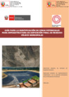 Vista preliminar de documento ANEXO RM. 165-2021-MINAM - GUIA IDENTIFICACION ZONAS POTENCIALES PARA INFRAESTRUCTURA DE DISPOSICION FINAL DE RSM.pdf