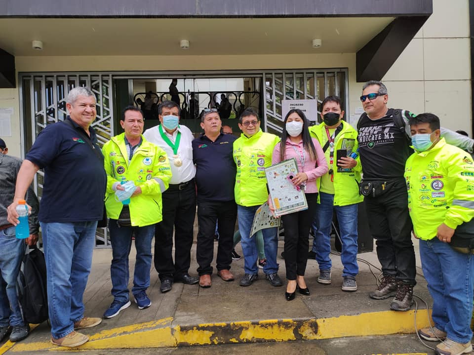 Alcalde provincial dio bienvenida a rally de la selva Tingo María
