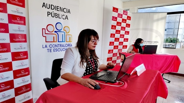 Contraloría General de la República realizará una audiencia pública presencial “La Contraloría te escucha” en la que participarán ciudadanos de los siete distritos de la provincia de Antabamba.