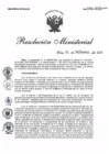 Vista preliminar de documento Resolución Ministerial Nº 1066-2021-MINSA