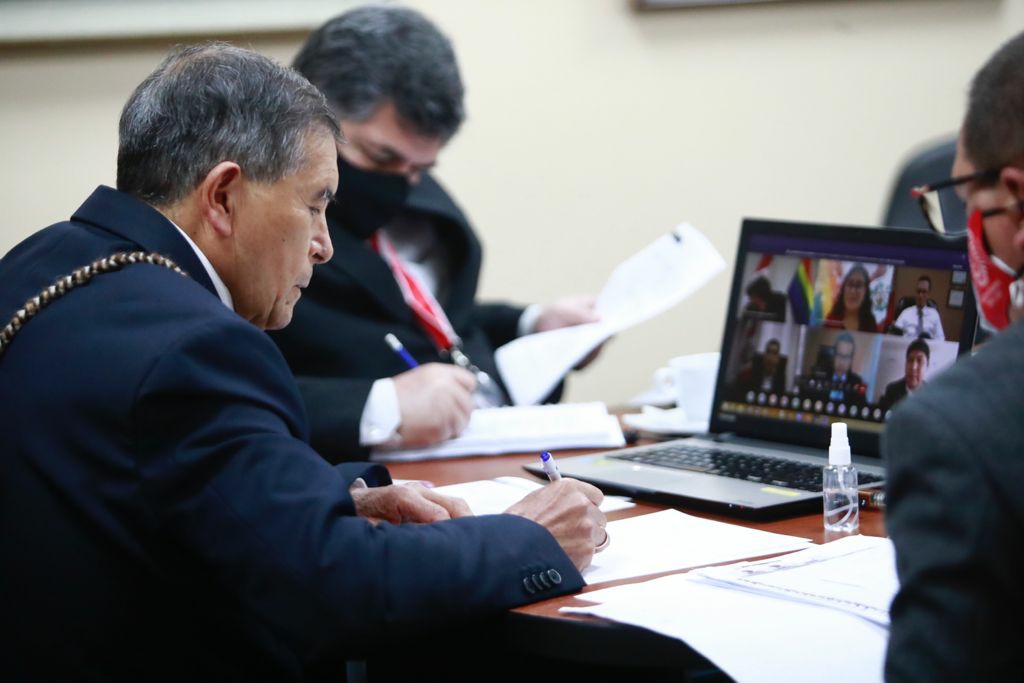 Ministro Ciro Gálvez presentó su plan de trabajo en la Comisión de Cultura y Patrimonio Cultural del Congreso de la República