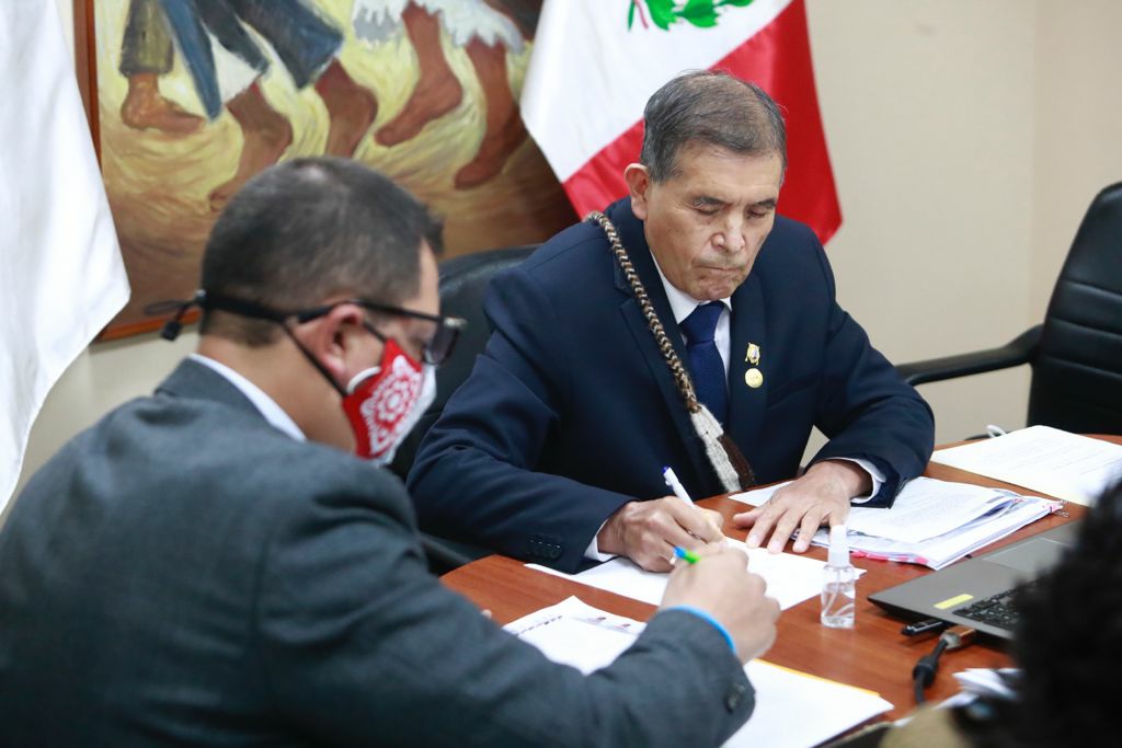 Ministro Ciro Gálvez presentó su plan de trabajo en la Comisión de Cultura y Patrimonio Cultural del Congreso de la República