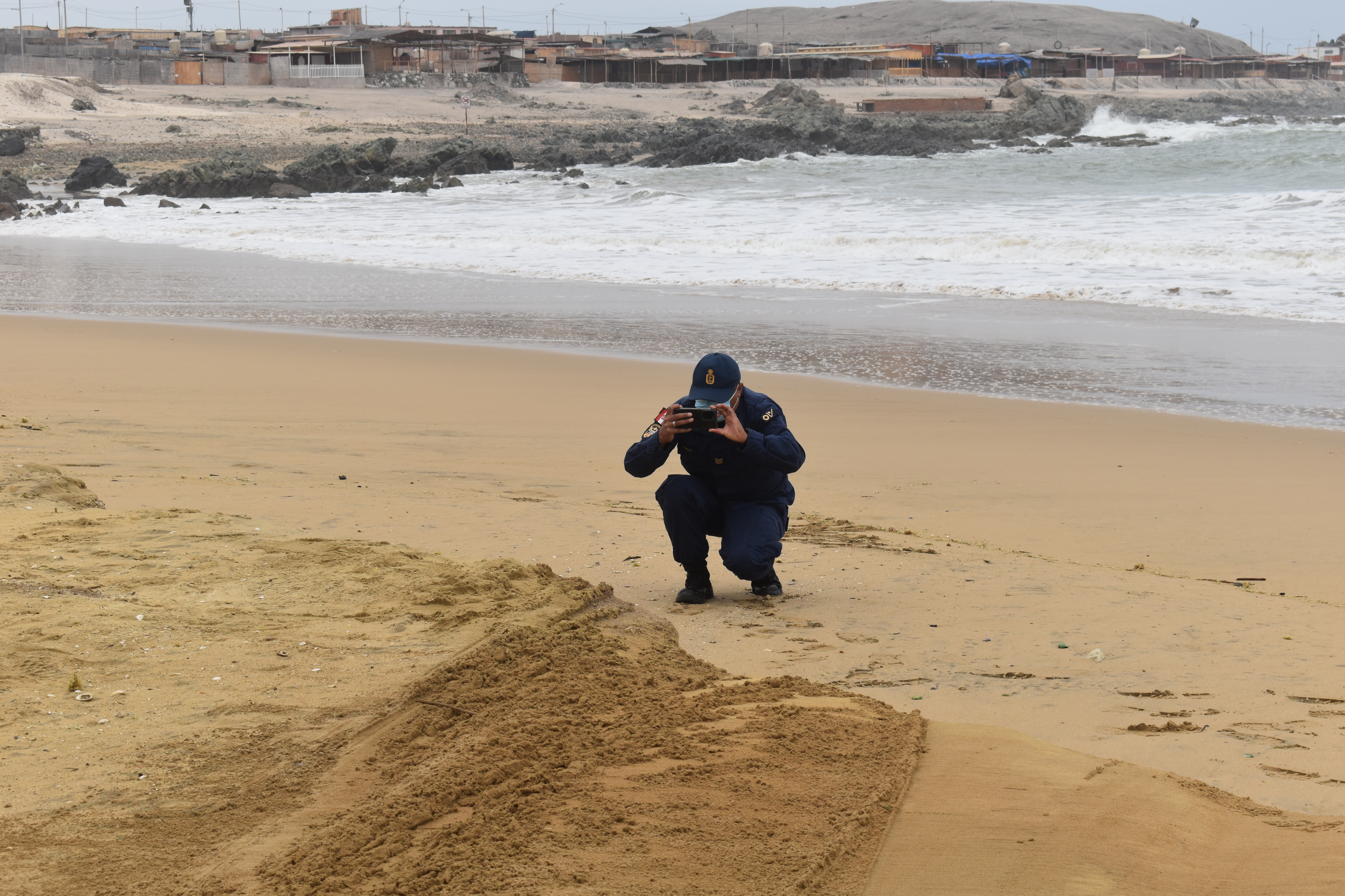 Capitanía del Puerto de Ilo encabezó diligencia en la que participó Southern, la Autoridad Nacional del Agua y la Municipalidad de Ite. No asistió la OEFA ni el Ministerio Público.