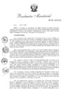 Vista preliminar de documento RM 441- Autorizar la salida temporal de tres bienes muebles integrantes del Patrimonio Cultural de la Nación al señor Juan Carlos Gamarra Skeels, Embajador en el Servicio Diplomático de la República