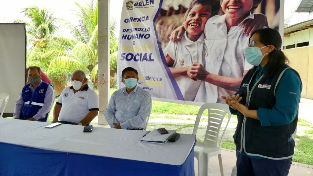 Minsa y autoridades locales de Iquitos activan más de 400 comités comunitarios para luchar contra la COVID-19