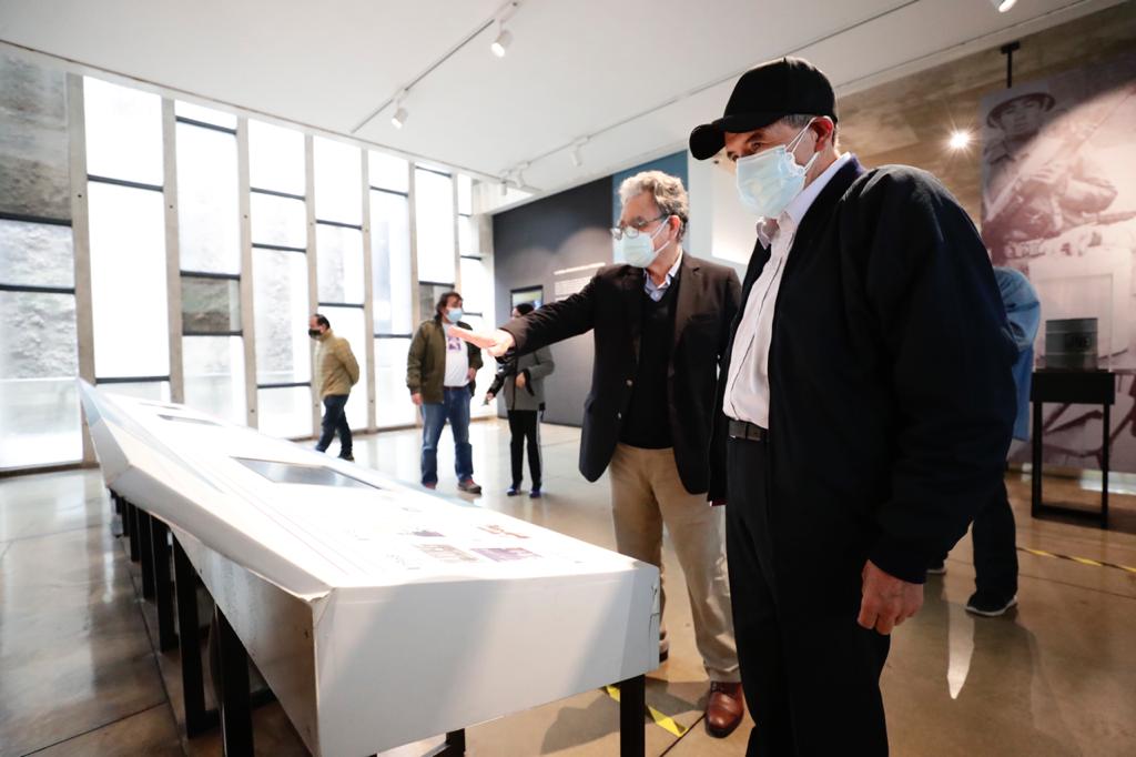 Ministro de Cultura visitó las instalaciones del Lugar de la Memoria, la Tolerancia y la Inclusión Social - LUM