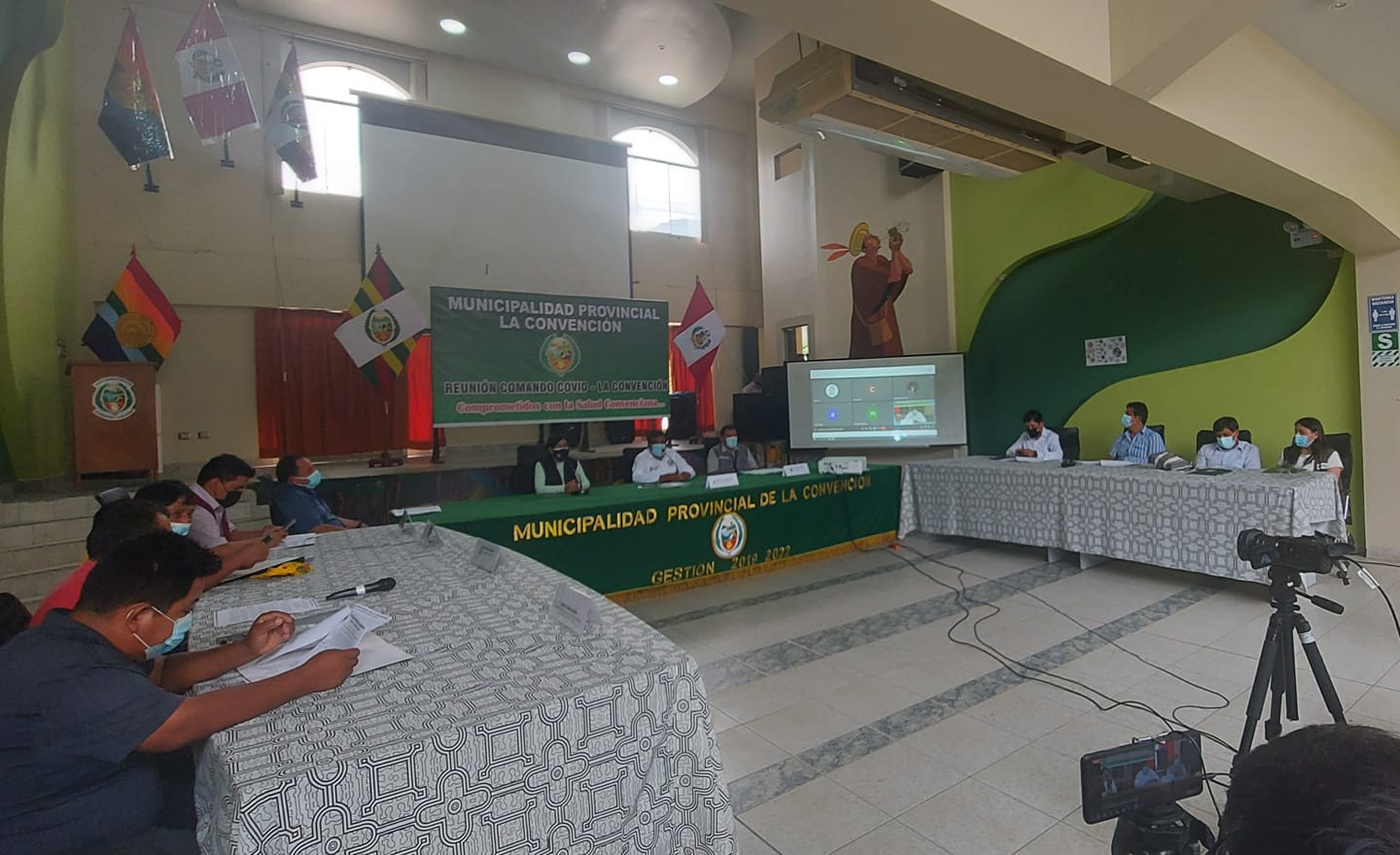 Comando regional del COVID cusco informo al comando provincial sobre medidas a implementar ante posible tercera ola