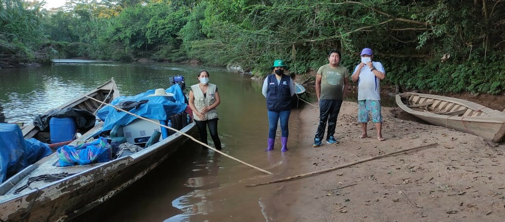 Cultura difunde importancia de vacuna contra la COVID-19 y participa en vacunación en cordón de protección sanitaria de ámbitos PIACI