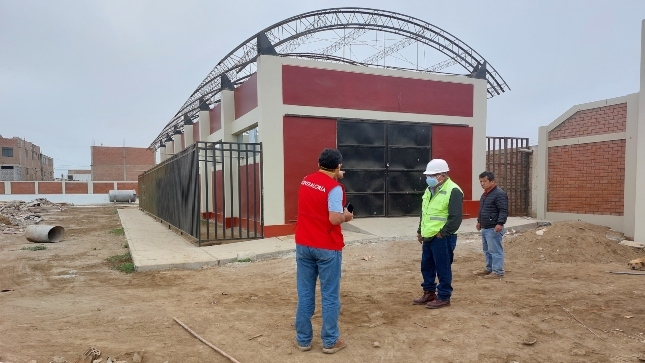 Contraloría alertó ausencia de ingenieros y deficiencias en la obra de mejoramiento en Huarmey