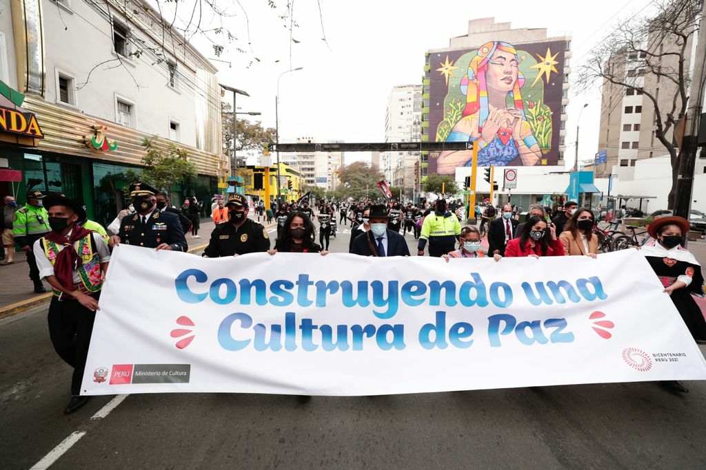 Ministro de Cultura: “Es momento de construir un Perú de convivencia pacífica”