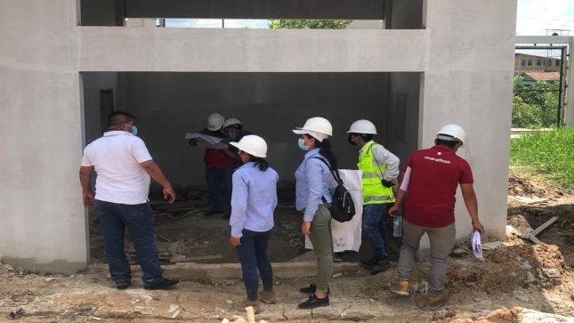 CGR advirtió ausencia de personal y riesgos en construcción de institución educativa en comunidad de Nina Rumi