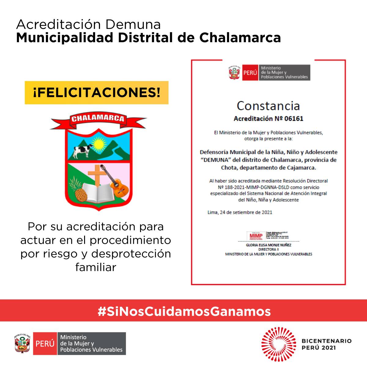 Constanacia de Acreditación N° 06161