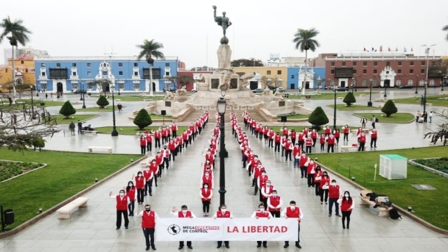  Contraloría General de la República dio inicio hoy al Mega Operativo de Control en La Libertad 