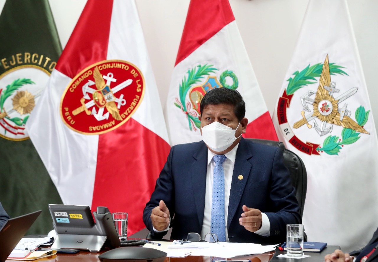 Ministro de Defensa sustentó el proyecto de presupuesto del Sector del año 2022