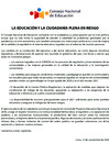 Vista preliminar de documento La Educación y La Ciudadanía Plena en riesgo.pdf
