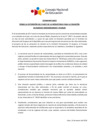 Vista preliminar de documento Comunicado l Sobre la Extensión del Plazo de la Moratoria para la Creación de Nuevas Universidades y Filiales