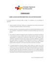 Vista preliminar de documento Comunicado l Sobre la Nueva Gestión Ministerial en el Sector Educación