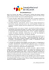 Vista preliminar de documento Comunicado l Declaración Pública: Sobre la Huelga Magisterial