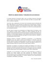 Vista preliminar de documento Comunicado l Frente al Abuso Sexual y Violencia en las Escuelas