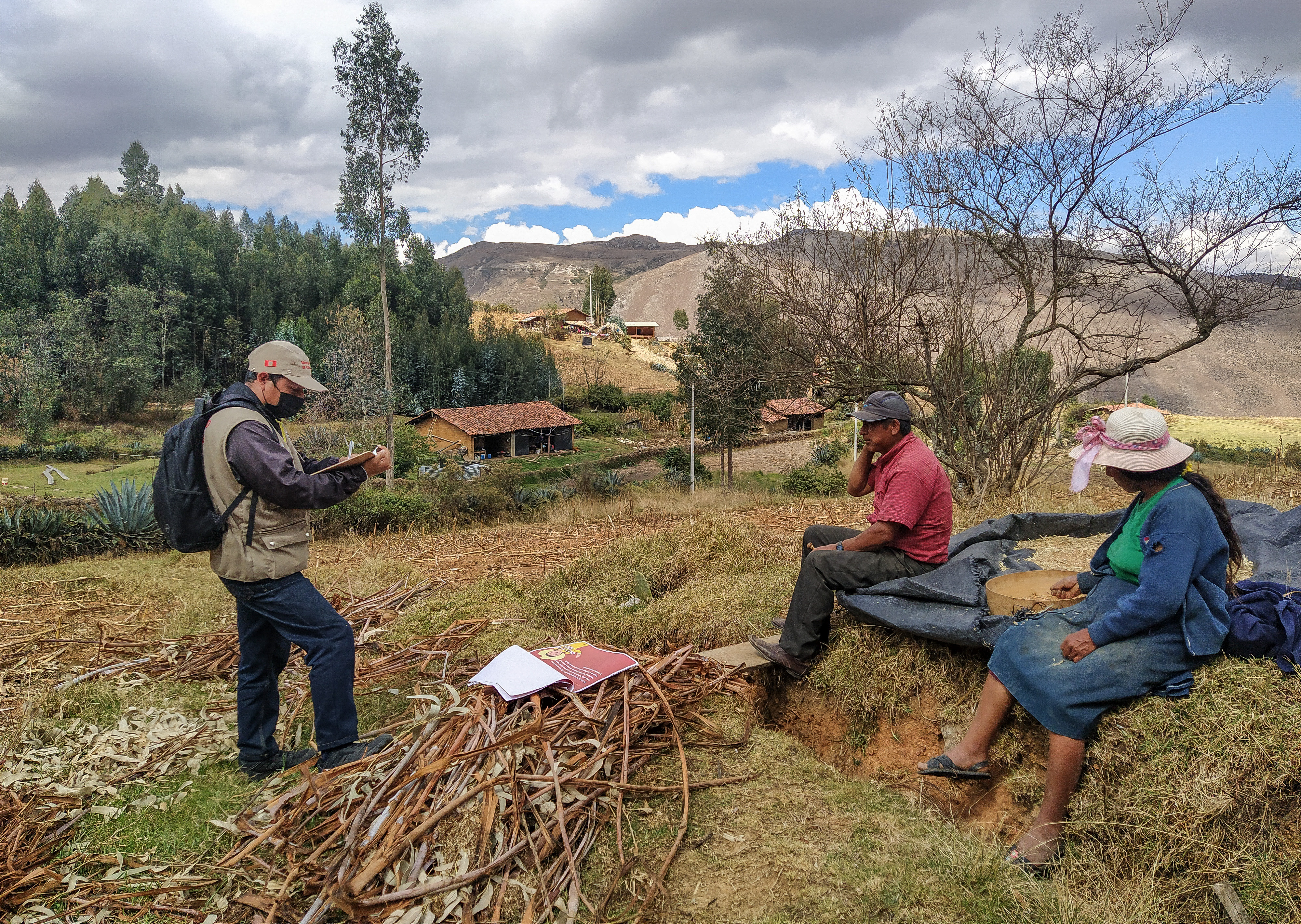 Ministerio de Cultura sensibiliza sobre el patrimonio cultural a las poblaciones aledañas de Marcahuamachuco en La Libertad