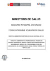 Vista preliminar de documento Archivo PDF de la DIRECTIVA ADMINISTRATIVA INTERNA N° 003-2021-SIS/FISSAL-DIF-V.01