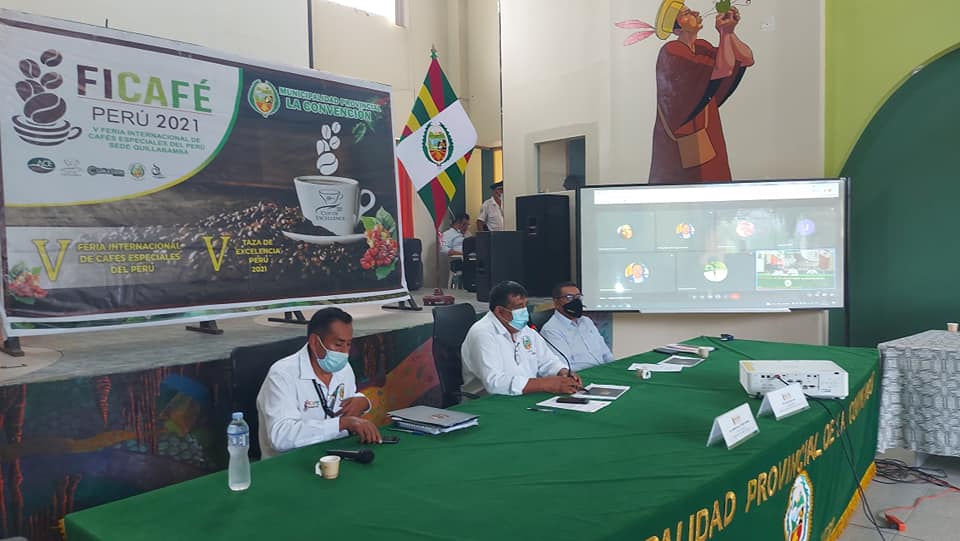 Reunión de coordinación comité ejecutivo FICAFÉ Quillabamba 2021