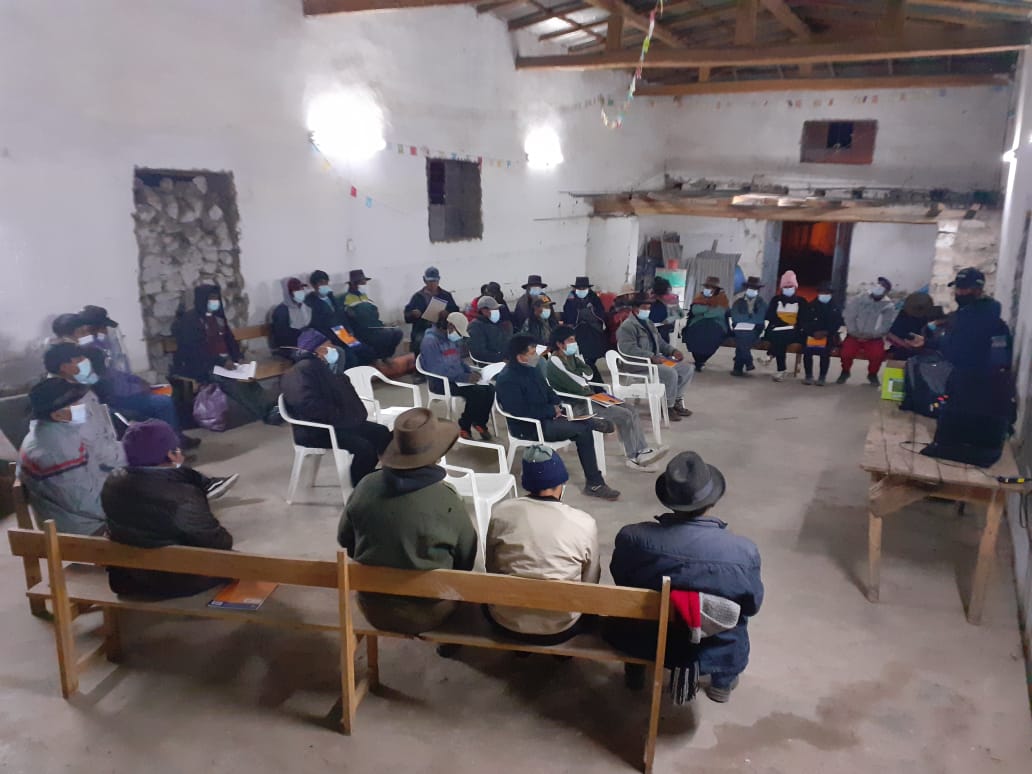 Taller en CC Villa Ccecca