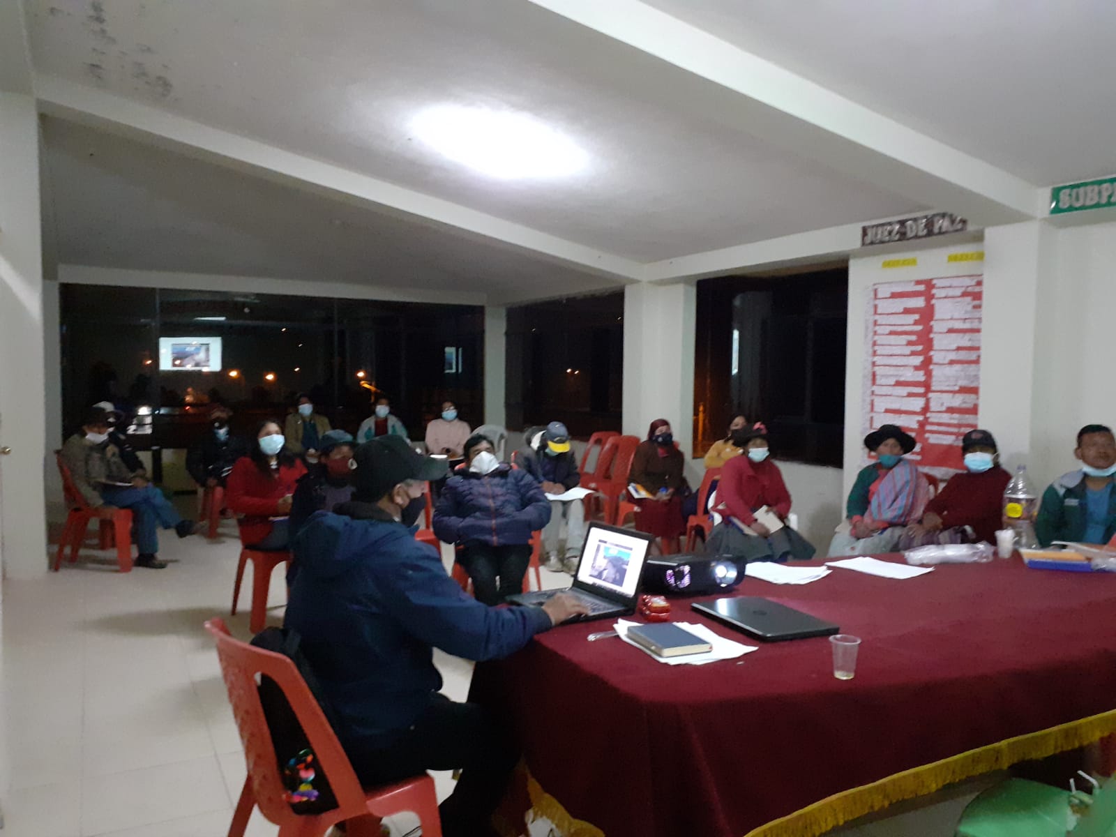 Taller en CC Aucará