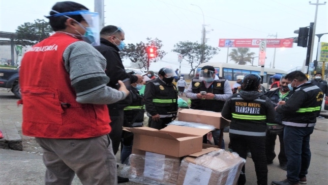 CGR detectó que municipalidad de Tacna incurrió en deficiencias en entrega de escudos faciales