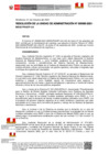 Vista preliminar de documento RUA N° 000085-UA Aprobar donacion 860 bienes patrimoniales-residuos electricos y electronicos-empresa Sistema de Manejo RAEE.pdf