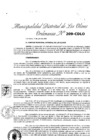 Vista preliminar de documento ORDENANZA N° 209-2005-CDLO