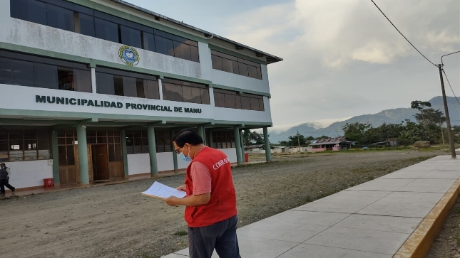Contraloría detectó perjuicio en municipalidad provincial de Manu