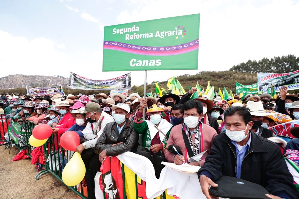 Ministro de Cultura participó en el lanzamiento de la II Reforma Agraria