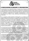 Vista preliminar de documento Pronunciamiento N 40 - El Consejo Nacional de Educación y el paro magisterial