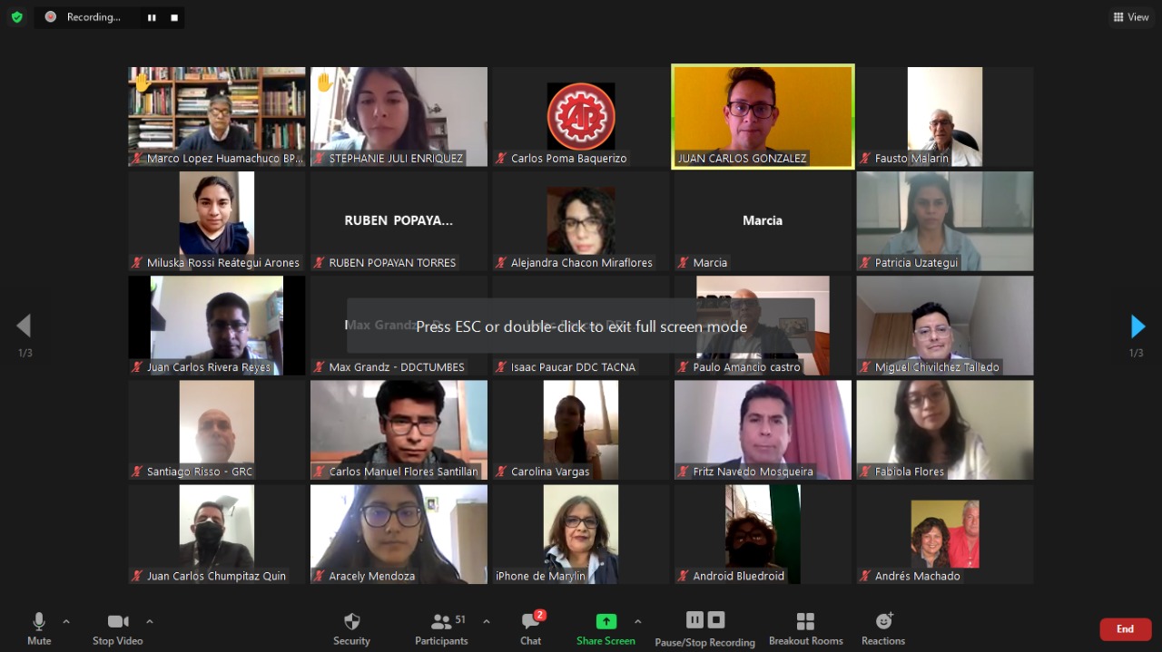 Ministerio de Cultura realizó segunda capacitación a servidores públicos locales sobre gestión cultural