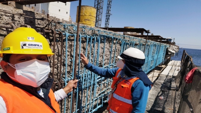 OCI de ENAPU alertó situaciones adversas en trabajos de reparación del muelle de Ilo