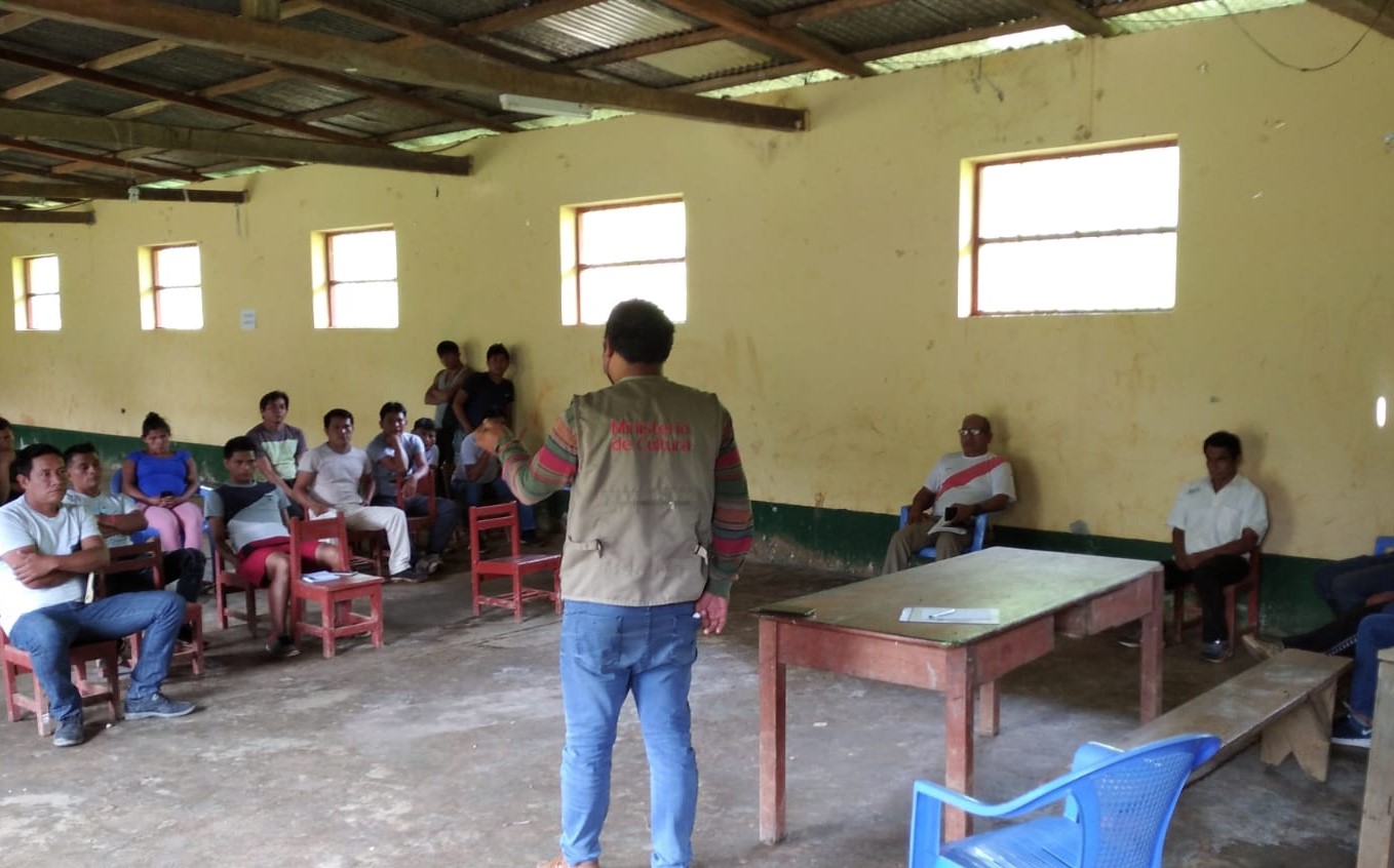 Comunidades nativas de la región Cajamarca fueron sensibilizadas sobre la importancia de vacunarse contra la COVID-19