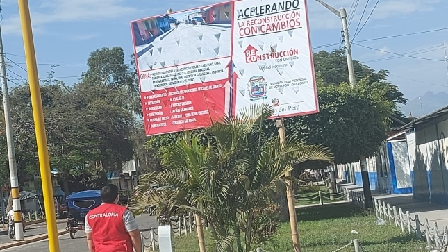 Contraloría advirtió que postor ganador de obra de rehabilitación presentó información falsa