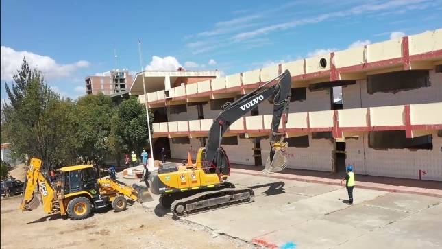 CGR alertó incremento para materiales e insumos de 5% al 20% en construcción de colegio Mariscal Castilla