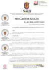 Vista preliminar de documento Resolución de Alcaldía Nº 214 - Designar como Gerente de Planificación y Presupuesto al Econ. Jacobb Telesforo BRAVO MOSQUERA