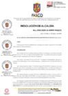 Vista preliminar de documento Resolución de Alcaldía Nº 224 - Designar como Subgerente de Presupuesto al Econ. Jacobb Telesforo BRAVO MOSQUERA