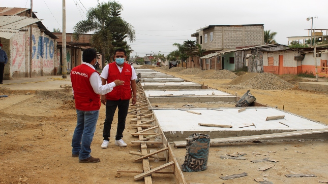 CGR detectó irregularidades en obra de renovación de pistas y veredas de municipio de Aguas Verdes