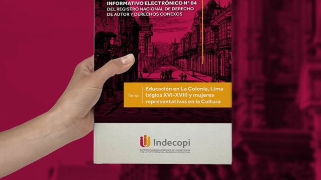 El Indecopi presenta documento virtual sobre la contribución femenina en el desarrollo de la cultura peruana desde la época de la colonia
