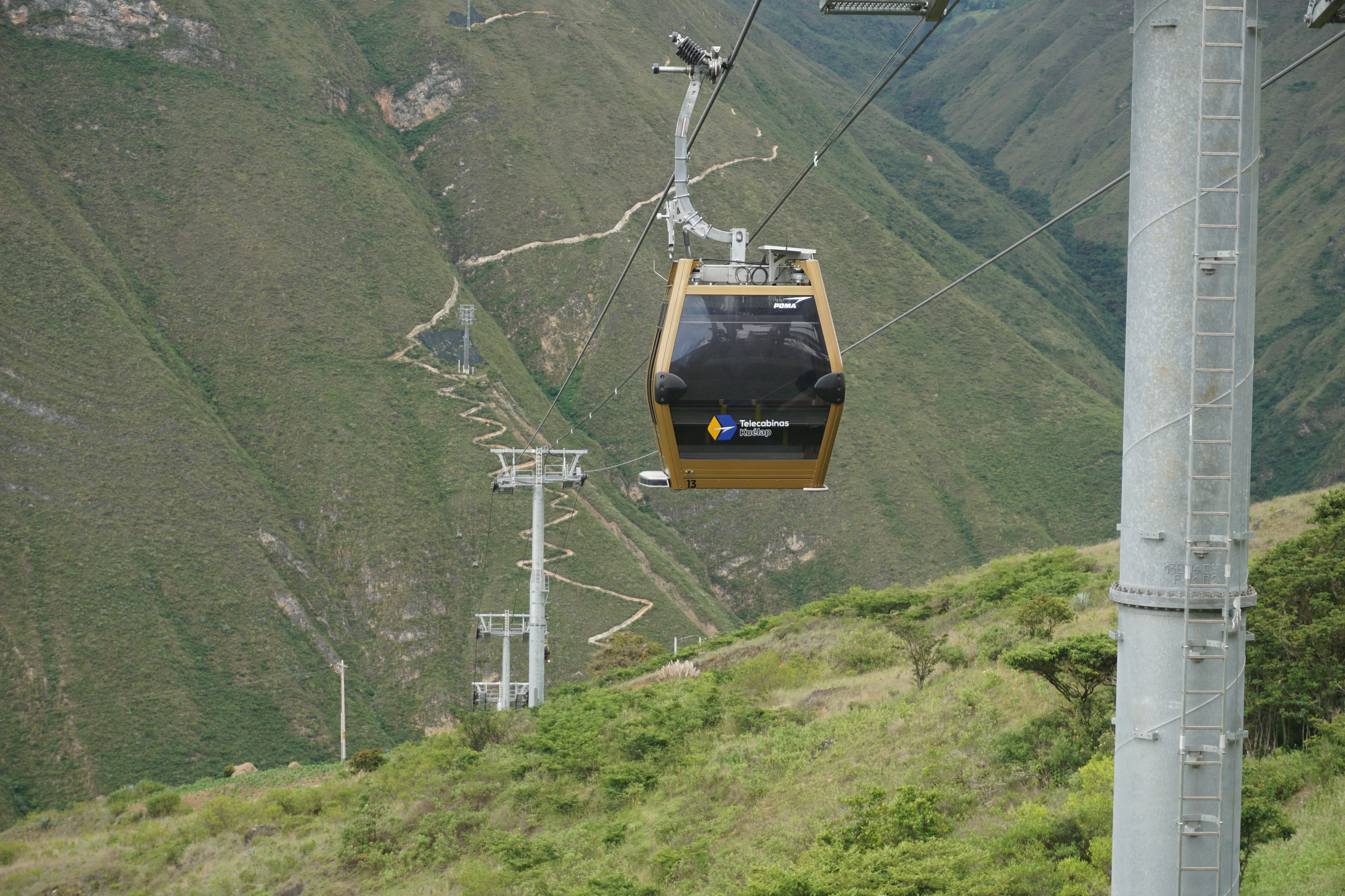 Telecabinas  Kuélap