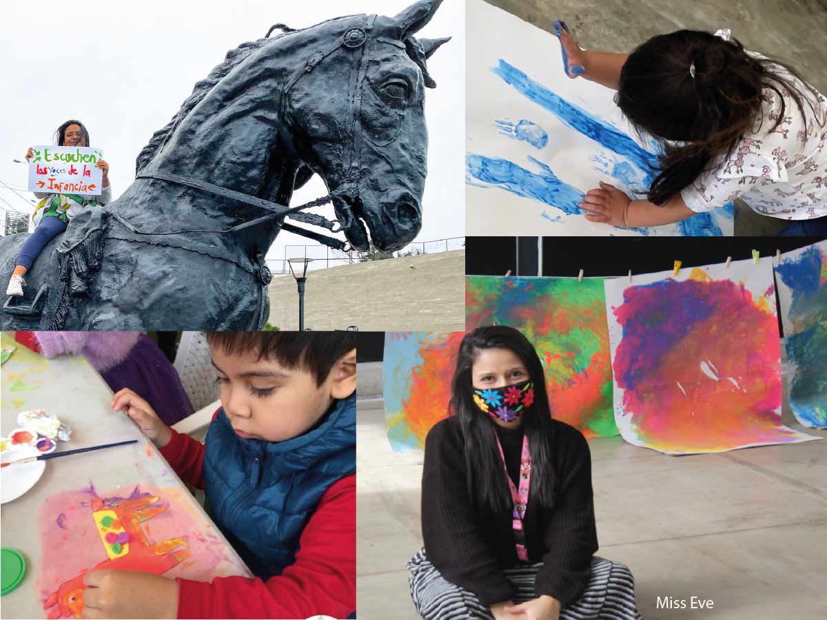 Taller de arte para niñas y niños: “¡Querido Perú!” en la explanada del LUM