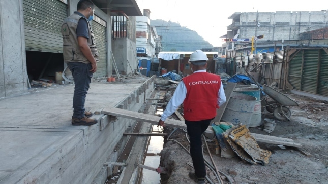 CGR detecta trabajos durante suspensión de plazos en Mercado Modelo de Tingo María